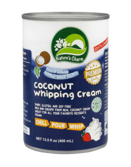 NATURE'S CHARM COCONUT WHIPPING CREAM (400ML) 