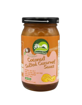 NATURE'S CHARM COCONUT SALTED CARAMEL SAUCE (400GMS)