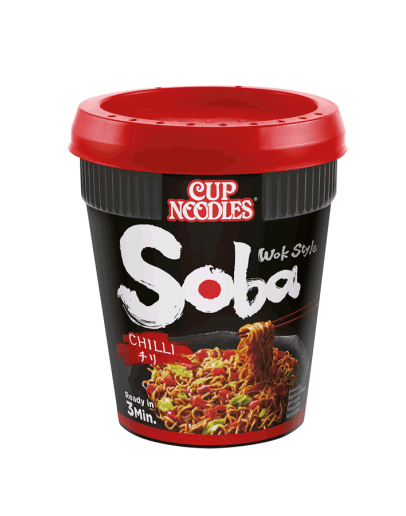 NISSIN SOBA CUPS CHILLI (92GMS)