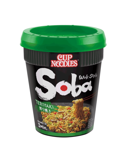 NISSIN SOBA CUPS TERIYAKI (90GMS)