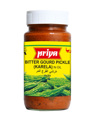 PRIYA BITTER GOURD WITH GARLIC (300GMS)