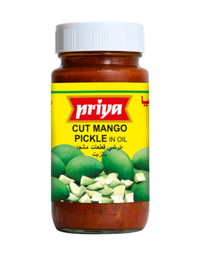PRIYA CUT MANGO WITH GARLIC (300GMS)