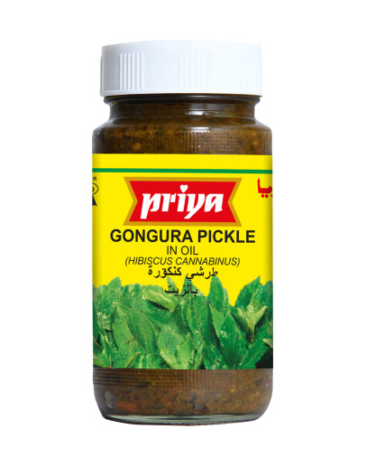 PRIYA GONGURA WITH GARLIC (300GMS)