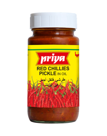 PRIYA RED CHILLI WITH GARLIC (300GMS)