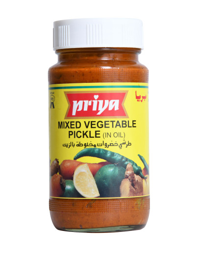 PRIYA MIXED VEGETABLE WITH GARLIC (300GMS)
