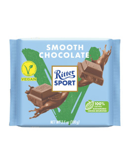 RITTER SPORT VEGAN SMOOTH CHOCOLATE (100GMS)