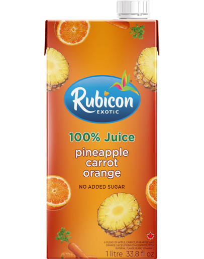 RUBICON NAS PINEAPPLE, CARROT & ORANGE (1LTR)