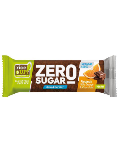 RICE UP ZERO OAT BAR WILD ORANGE & CHOCOLATE (70GMS)