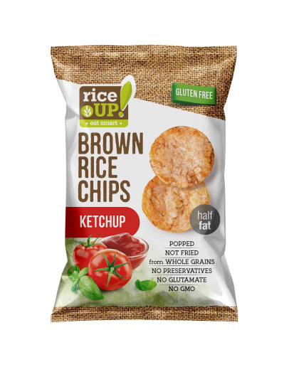 RICE UP RICE CHIPS KETCHUP (60GMS)
