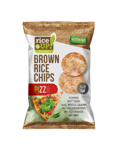 RICE UP RICE CHIPS PIZZA (60GMS)