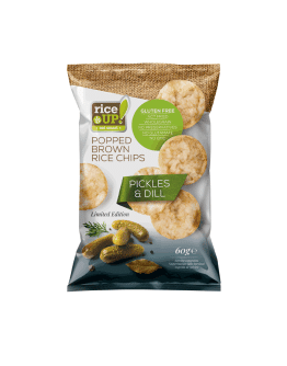 RICE UP RICE CHIPS PICKLES & DILL (60GMS)