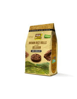RICE UP RICE ROLLS DARK CHOCOLATE (50GMS)