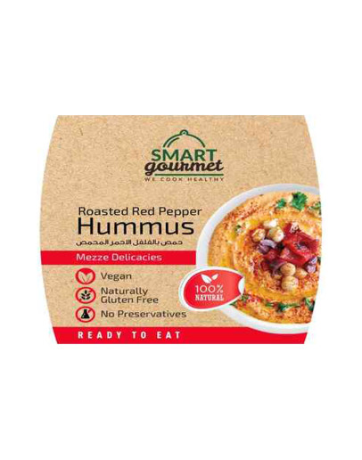 SMART GOURMET HUMMUS HOT RED CHILLI (225GMS)
