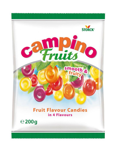 STORCK CAMPINO FRUIT FLAVOUR CANDIES BAG (200GMS)
