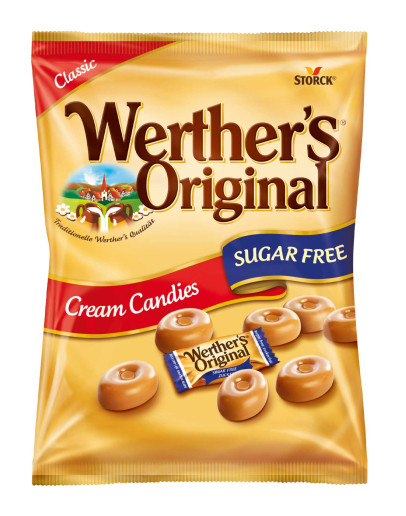 STORCK WERTHERS CHOCOLATE SUGAR FREE BAGS (60GMS)