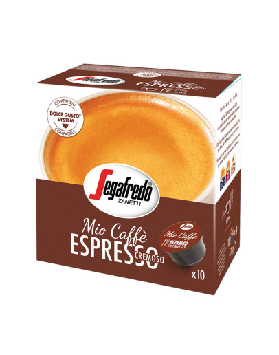 SEGAFREDO MIO CAFFE ESPRESSO CAPSULES (10x7GMS)