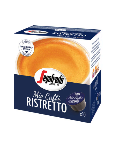 SEGAFREDO MIO CAFFE RISTRETTO CAPSULES (10x7.5GMS)