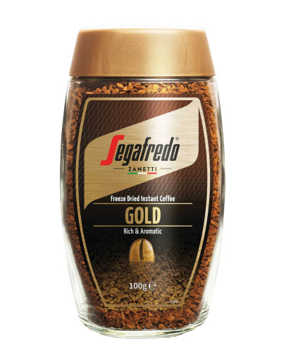 SEGAFREDO GOLD INSTANT COFFEE (100GMS)