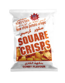 SMITHS SQ. CRSIPS CURRY BAGS (25X20GMS)