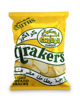 SMITHS QRAKERS CHEESE BAGS (25X20GMS)