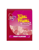 THE JELLY BEAN FACTORY RB TUTTI FRUTTI HEARTS (18GMS)