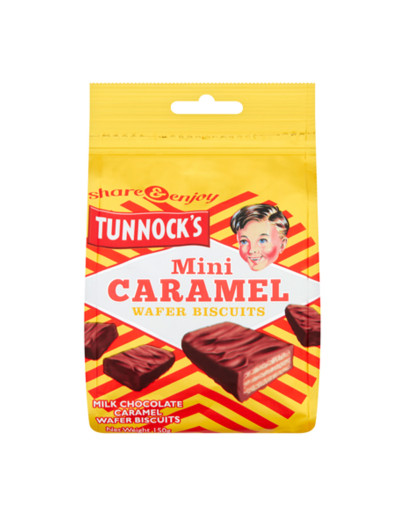 TUNNOCKS CARAMEL MINI BITE BAG (150GMS)