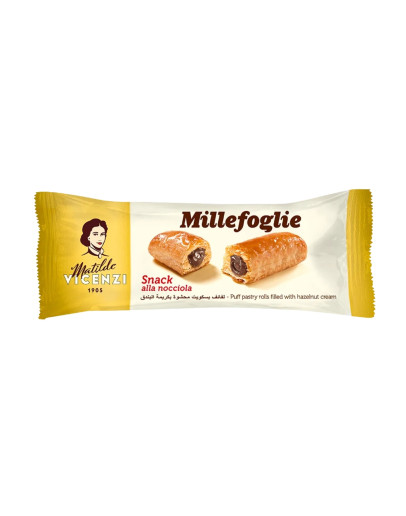 VICENZI CHOCO HAZELNUT PUFF PASTRY (25GMS)