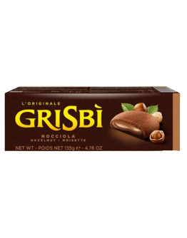 VICENZI GRISBI HAZELNUT CREAM FILLED COOKIES (135GMS)