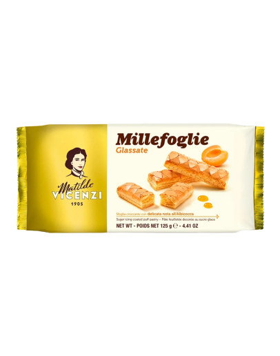 VICENZI SUGAR GLAZED PUFF PASTRY (125GMS)