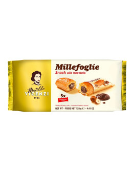 VICENZI CHOCO HAZELNUT PUFF PASTRY (125GMS)