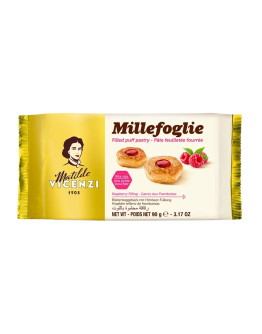 VICENZI RASBERRY PUFF PASTRY BITES (90GMS)