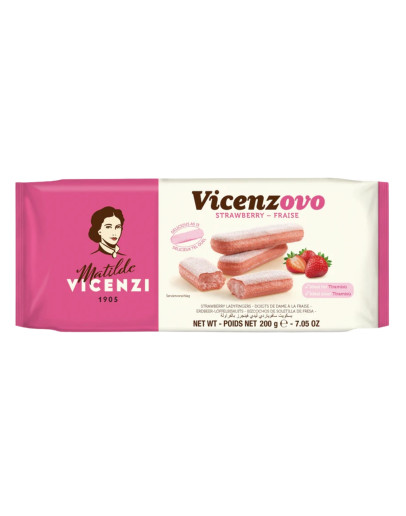 VICENZI STRAWBERRY LADY FINGER (200GMS)
