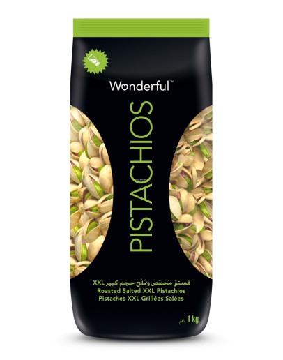 WONDERFUL PISTACHIOS ROASTED SALTED (1KG)