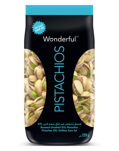 WONDERFUL PISTACHIOS NO SALT (220GMS)