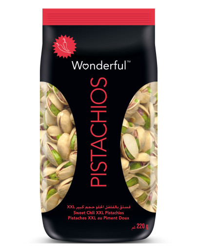 WONDERFUL PISTACHIOS SWEET CHILLI (220GMS)