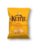 KETTLE CRISPS MATURED CHEDDAR & RED ONION (130GMS)